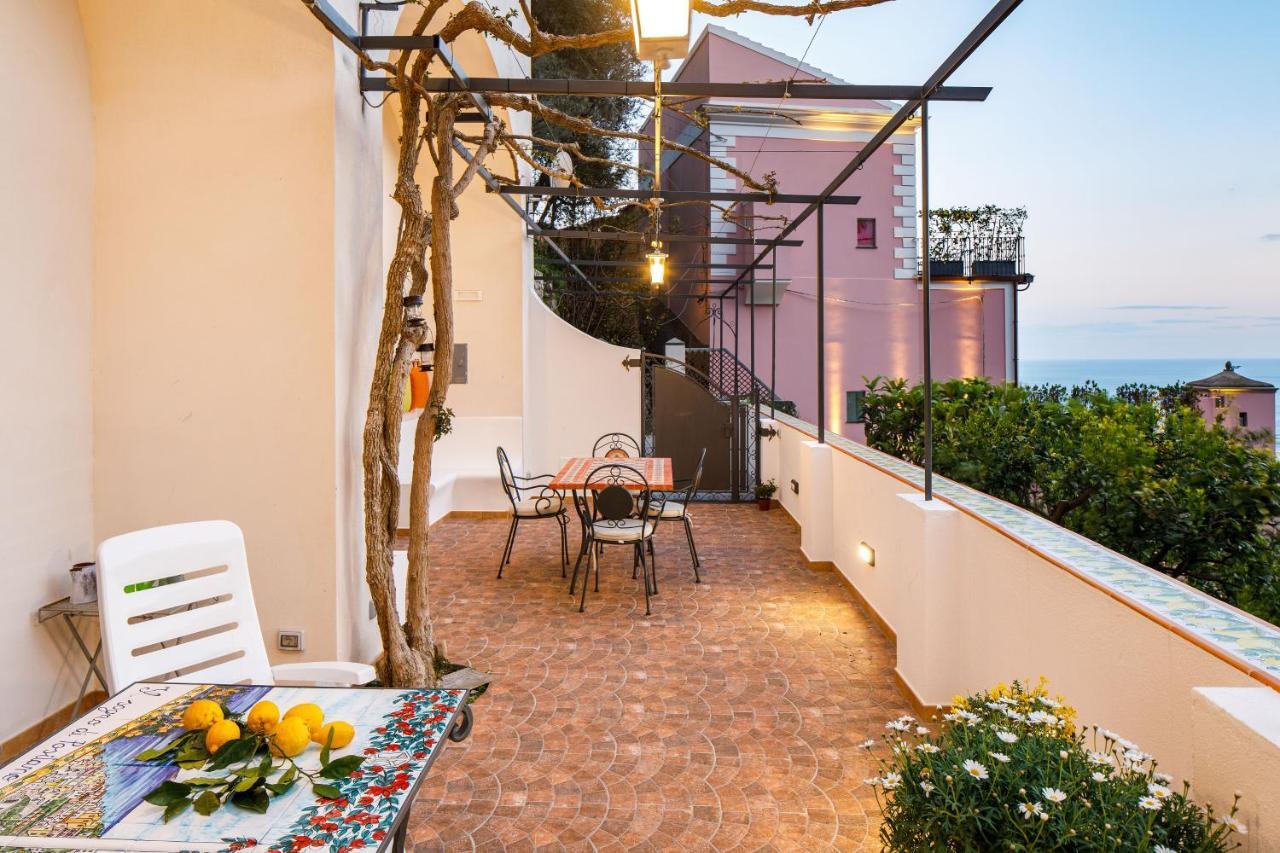 Вилла Il Sogno Di Positano Амальфи Экстерьер фото