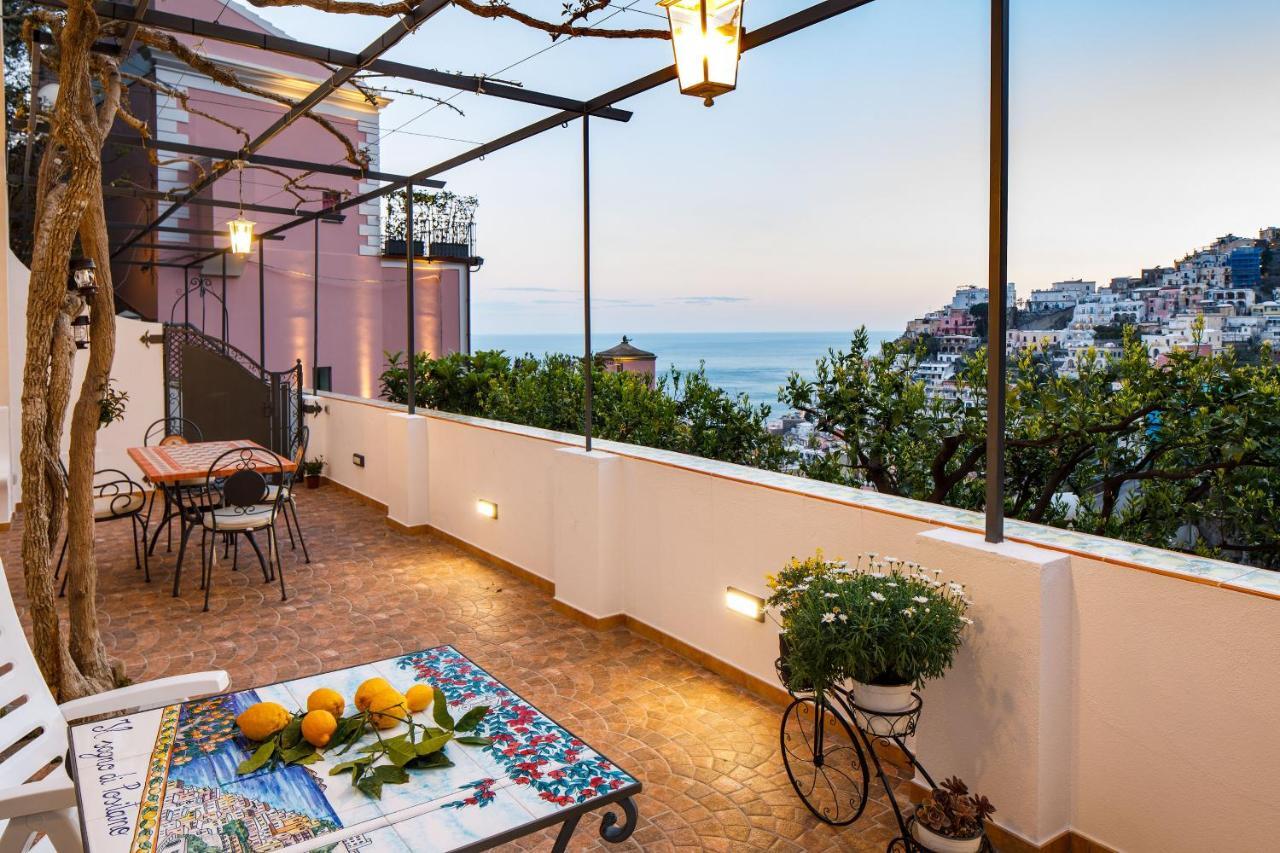 Вилла Il Sogno Di Positano Амальфи Экстерьер фото