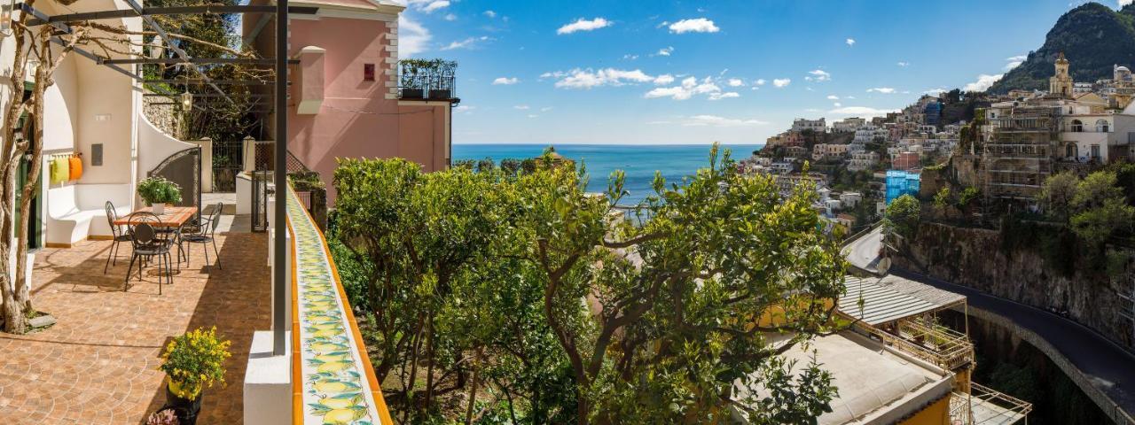 Вилла Il Sogno Di Positano Амальфи Экстерьер фото
