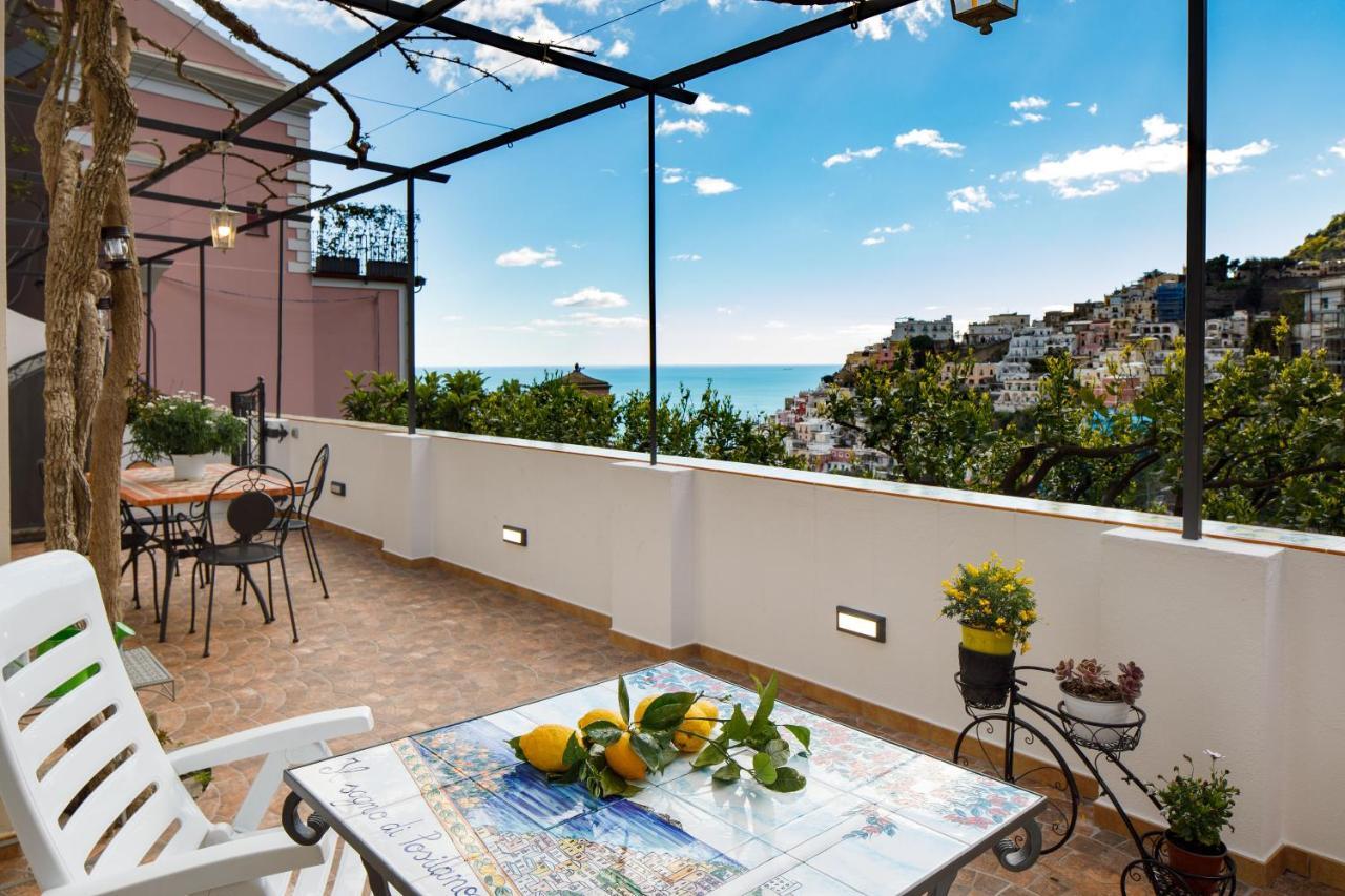 Вилла Il Sogno Di Positano Амальфи Экстерьер фото