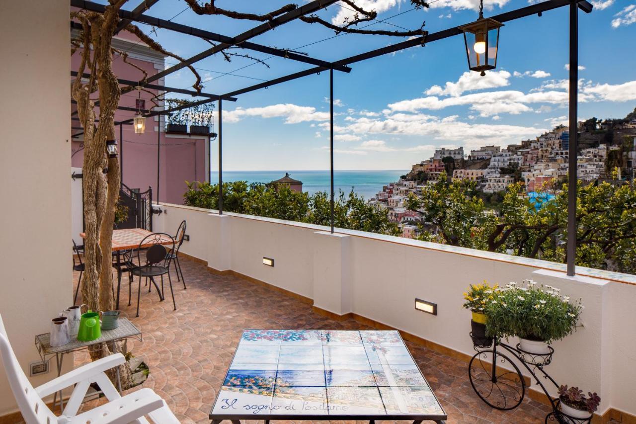 Вилла Il Sogno Di Positano Амальфи Экстерьер фото