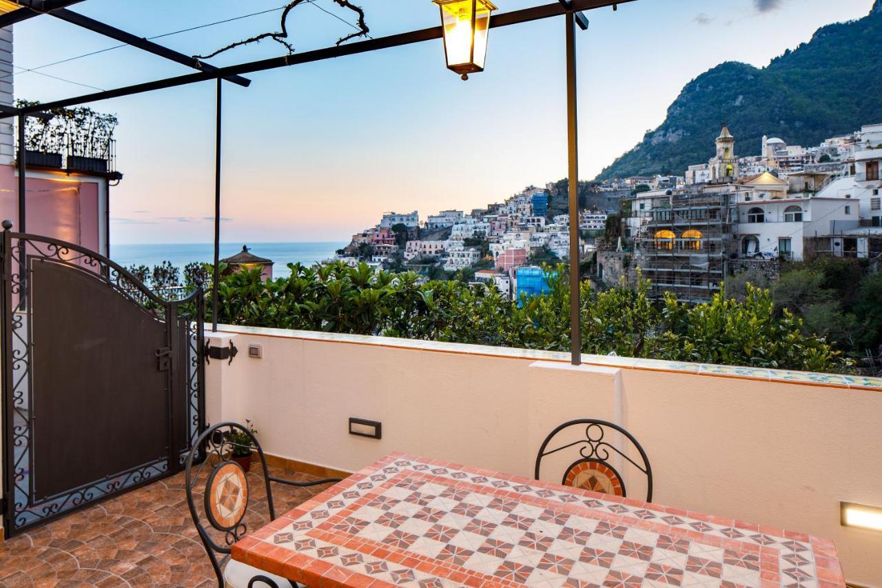 Вилла Il Sogno Di Positano Амальфи Экстерьер фото