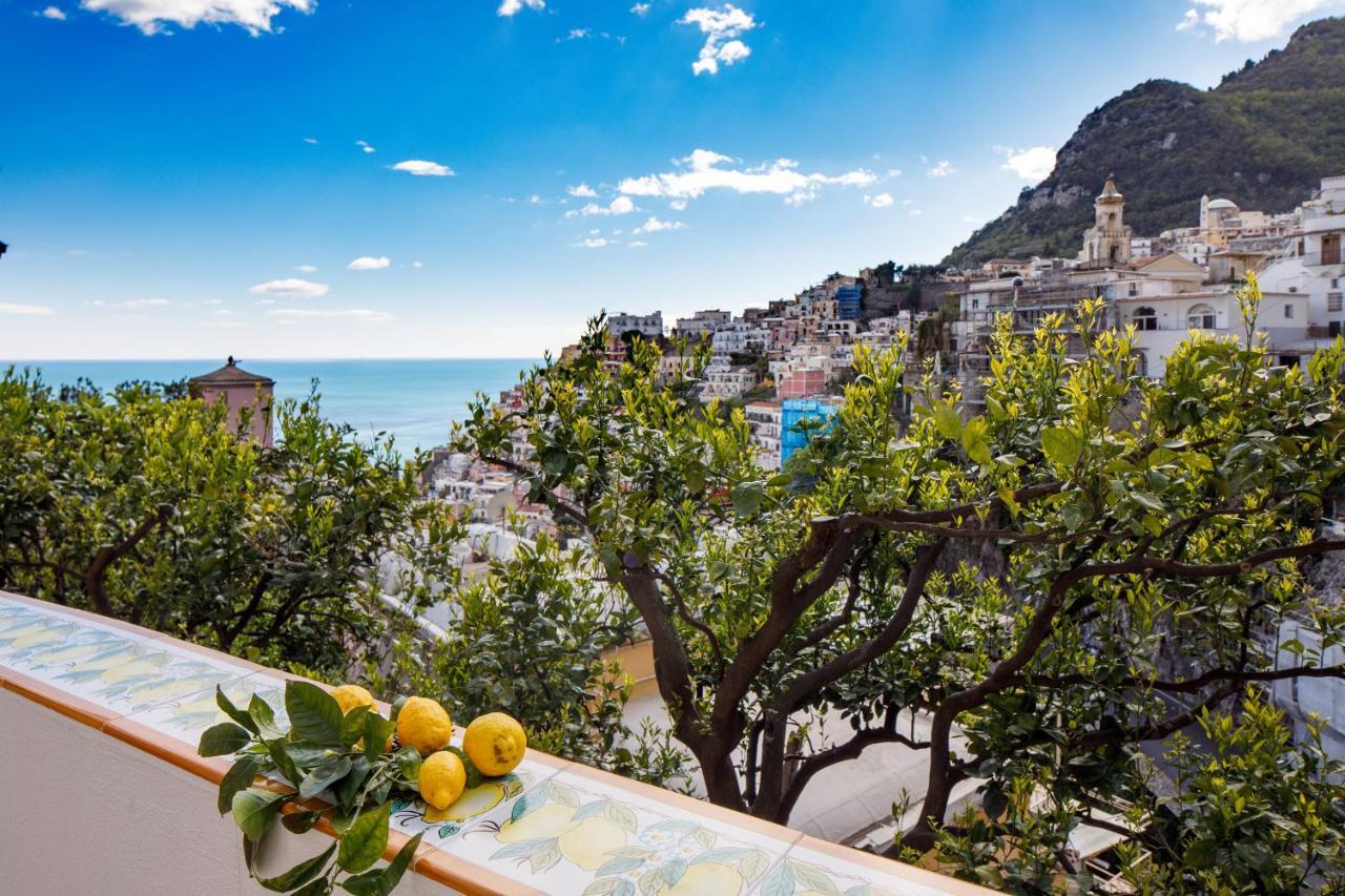Вилла Il Sogno Di Positano Амальфи Экстерьер фото